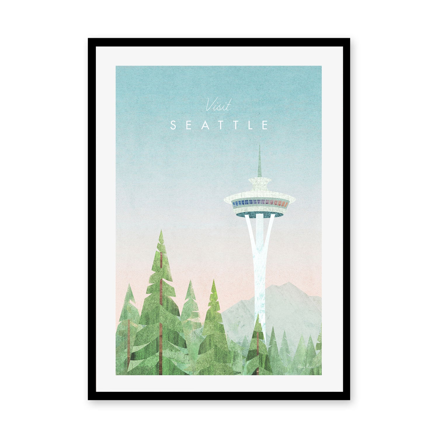 wall-art-print-canvas-poster-framed-Visit Seattle, United States , By Henry Rivers-GIOIA-WALL-ART