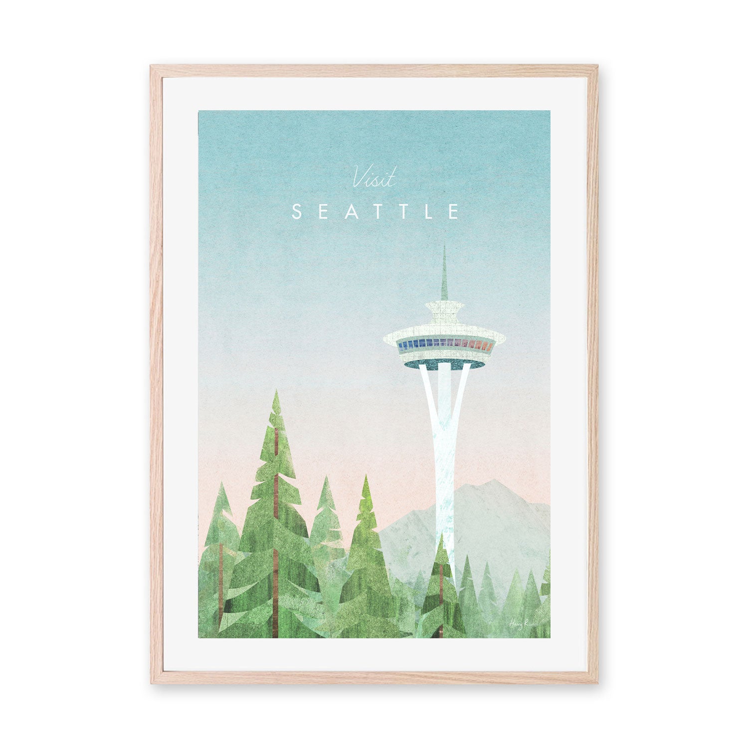 wall-art-print-canvas-poster-framed-Visit Seattle, United States , By Henry Rivers-GIOIA-WALL-ART