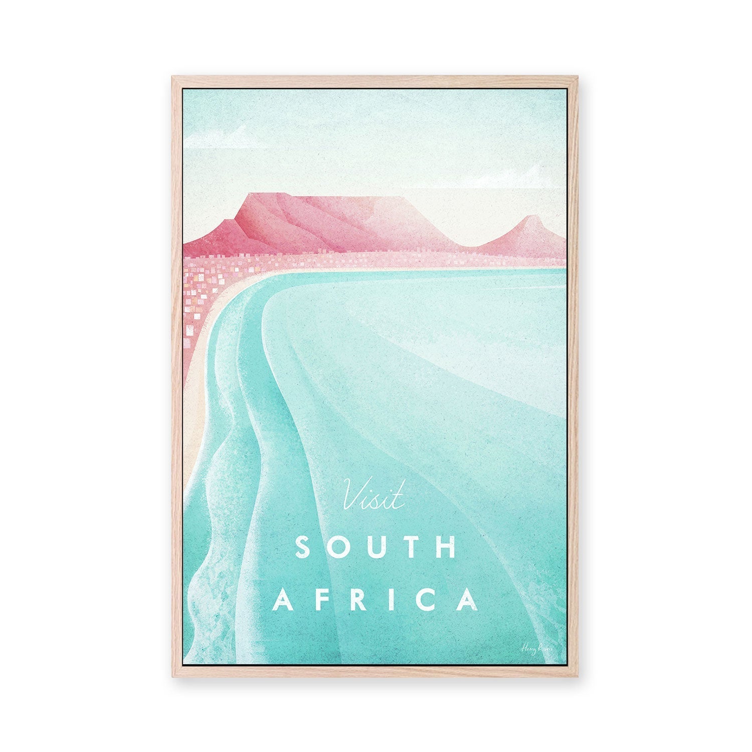 wall-art-print-canvas-poster-framed-Visit South Africa , By Henry Rivers-GIOIA-WALL-ART