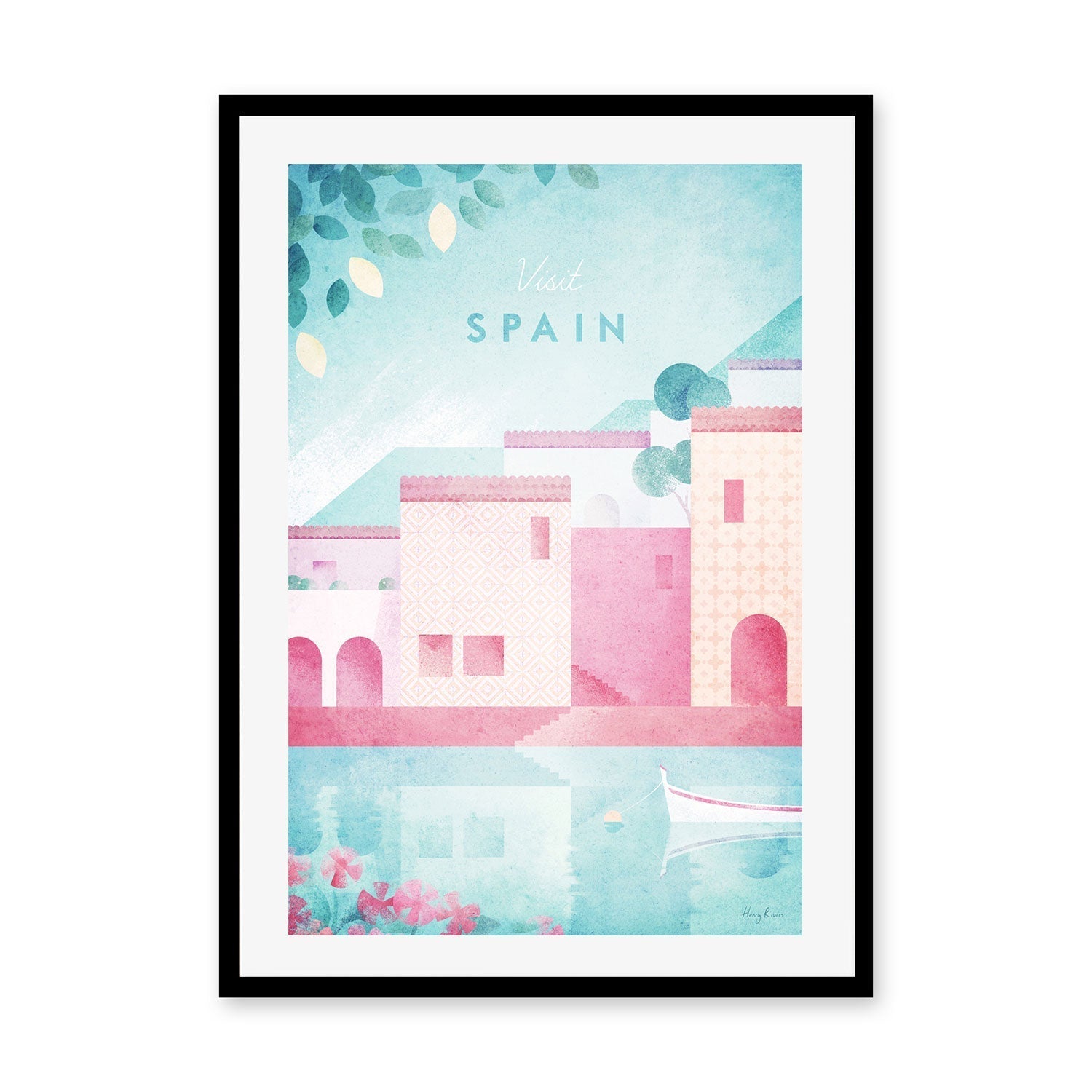 wall-art-print-canvas-poster-framed-Visit Spain , By Henry Rivers-GIOIA-WALL-ART