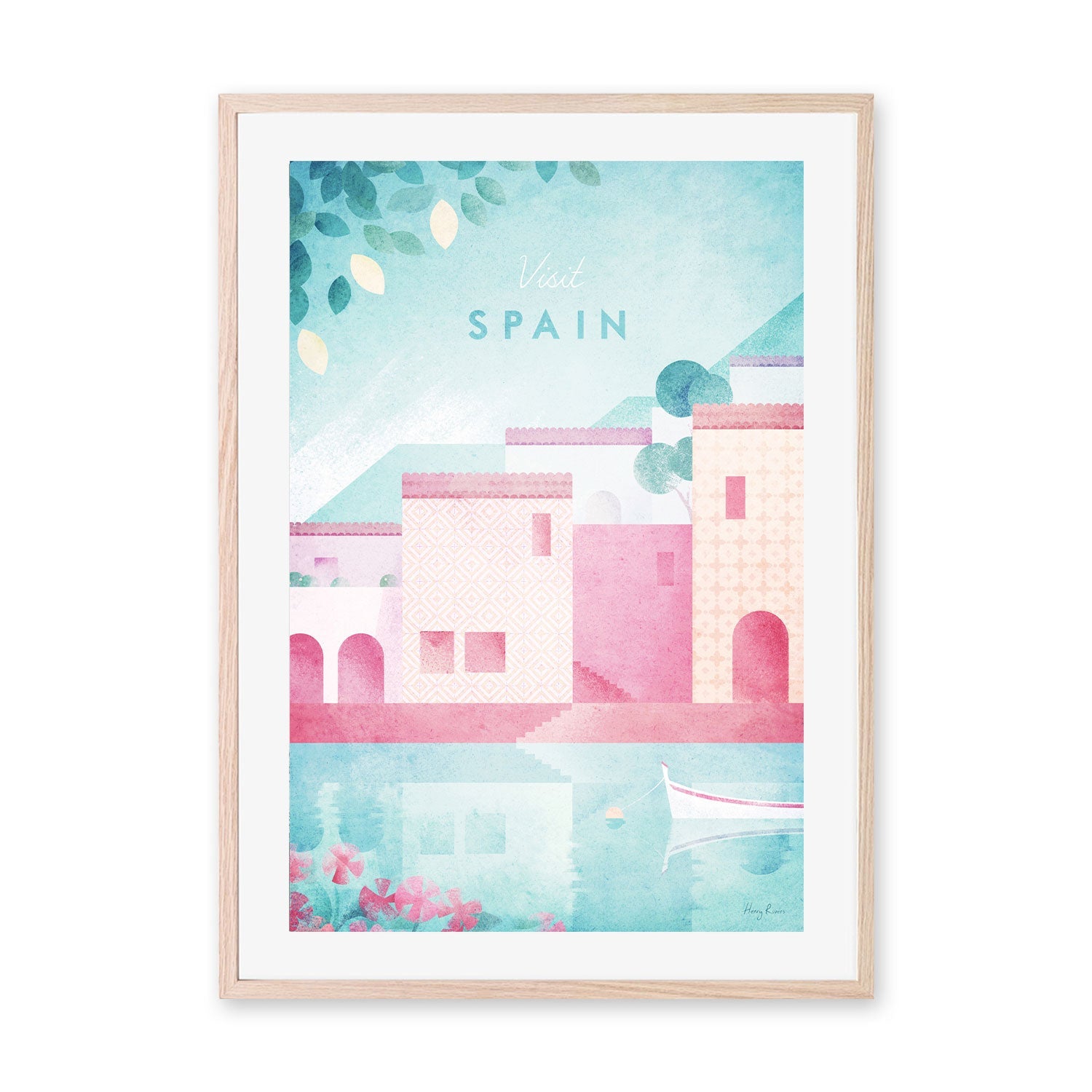 wall-art-print-canvas-poster-framed-Visit Spain , By Henry Rivers-GIOIA-WALL-ART