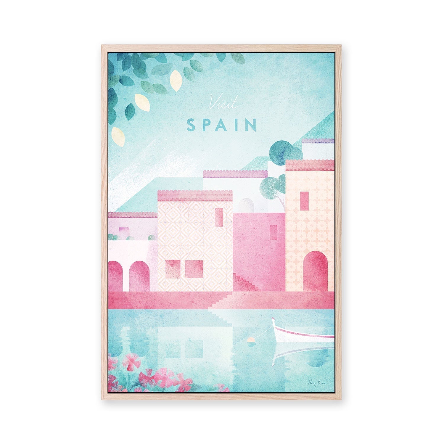 wall-art-print-canvas-poster-framed-Visit Spain , By Henry Rivers-GIOIA-WALL-ART