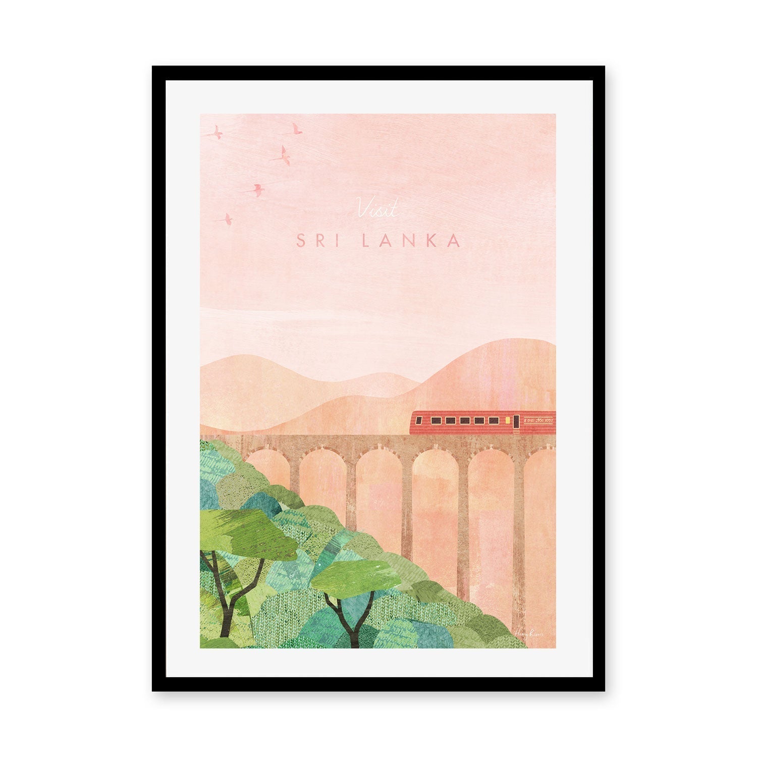 wall-art-print-canvas-poster-framed-Visit Sri Lanka , By Henry Rivers-GIOIA-WALL-ART