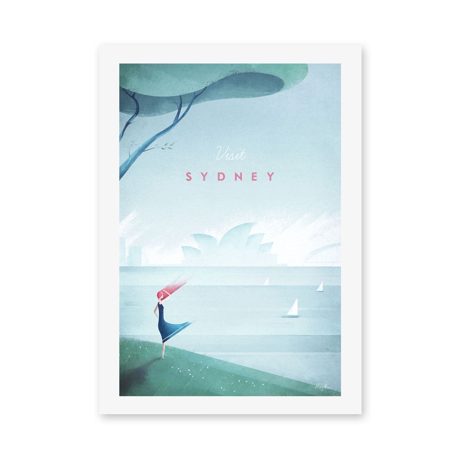 wall-art-print-canvas-poster-framed-Visit Sydney, Australia , By Henry Rivers-GIOIA-WALL-ART