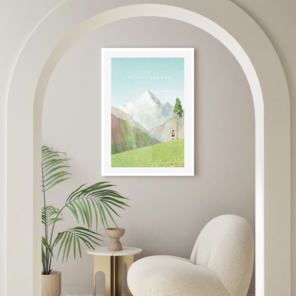 wall-art-print-canvas-poster-framed-Visit The Himalayas , By Henry Rivers-GIOIA-WALL-ART