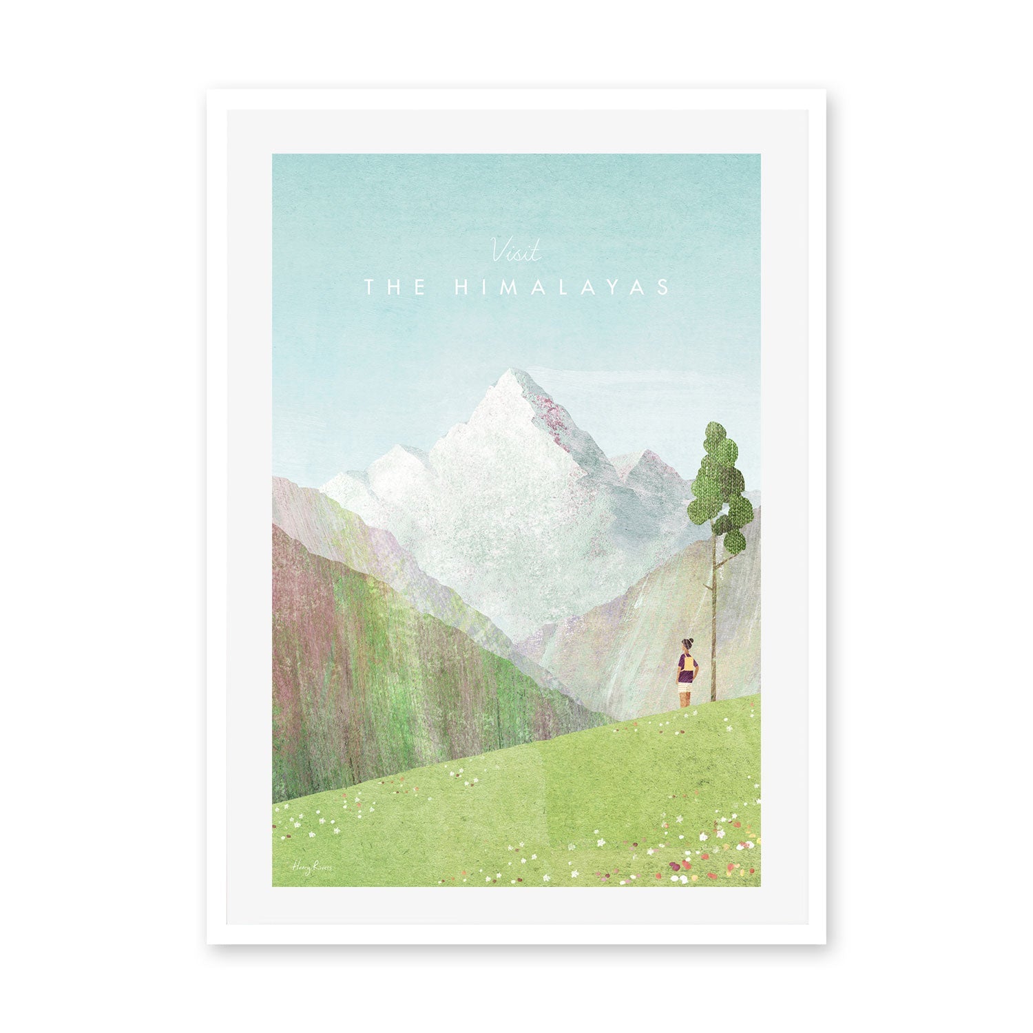 wall-art-print-canvas-poster-framed-Visit The Himalayas , By Henry Rivers-GIOIA-WALL-ART