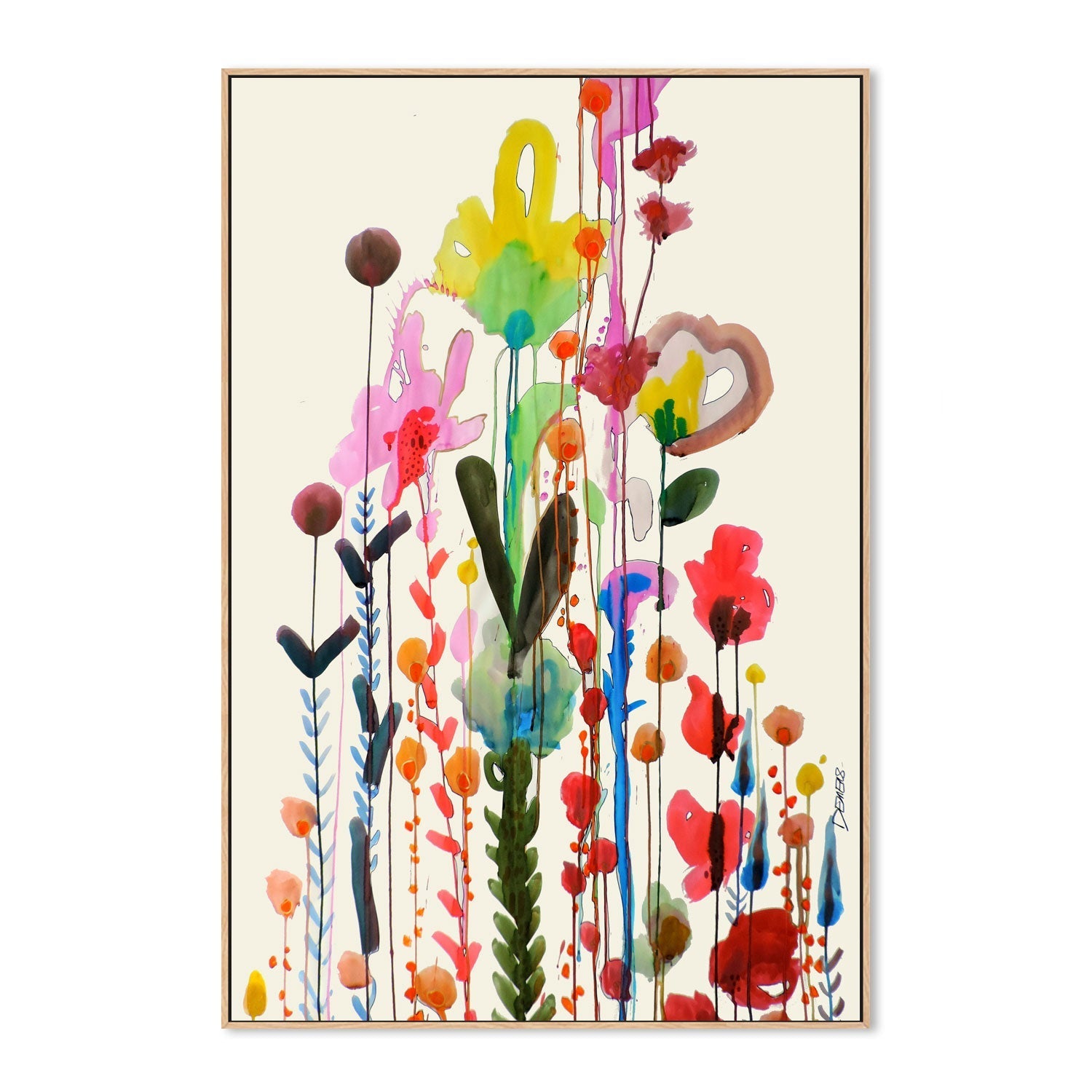 wall-art-print-canvas-poster-framed-Viva , By Sylvie Demers-4