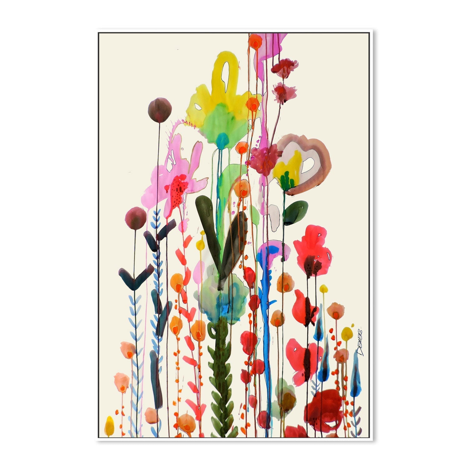 wall-art-print-canvas-poster-framed-Viva , By Sylvie Demers-5