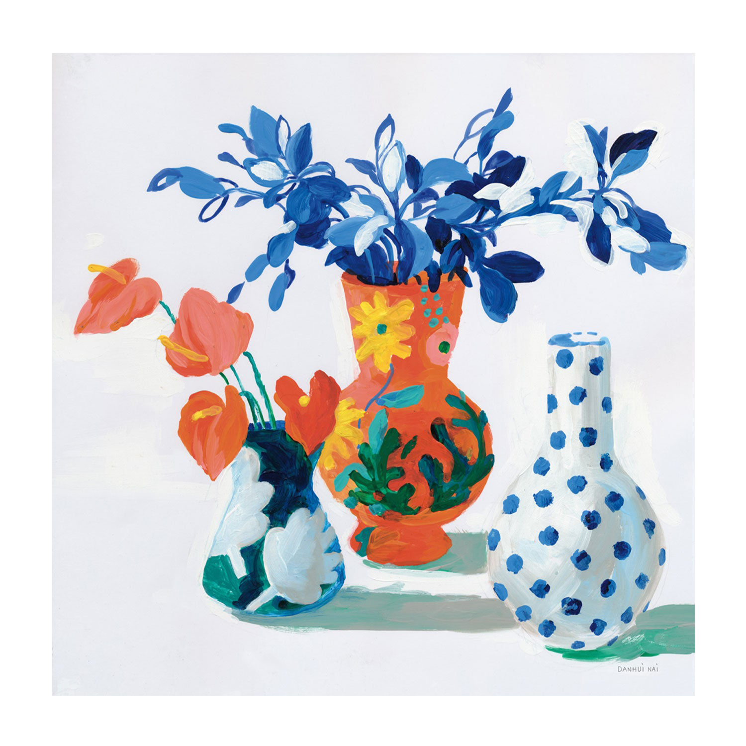 Vivid Vases , By Danhui Nai