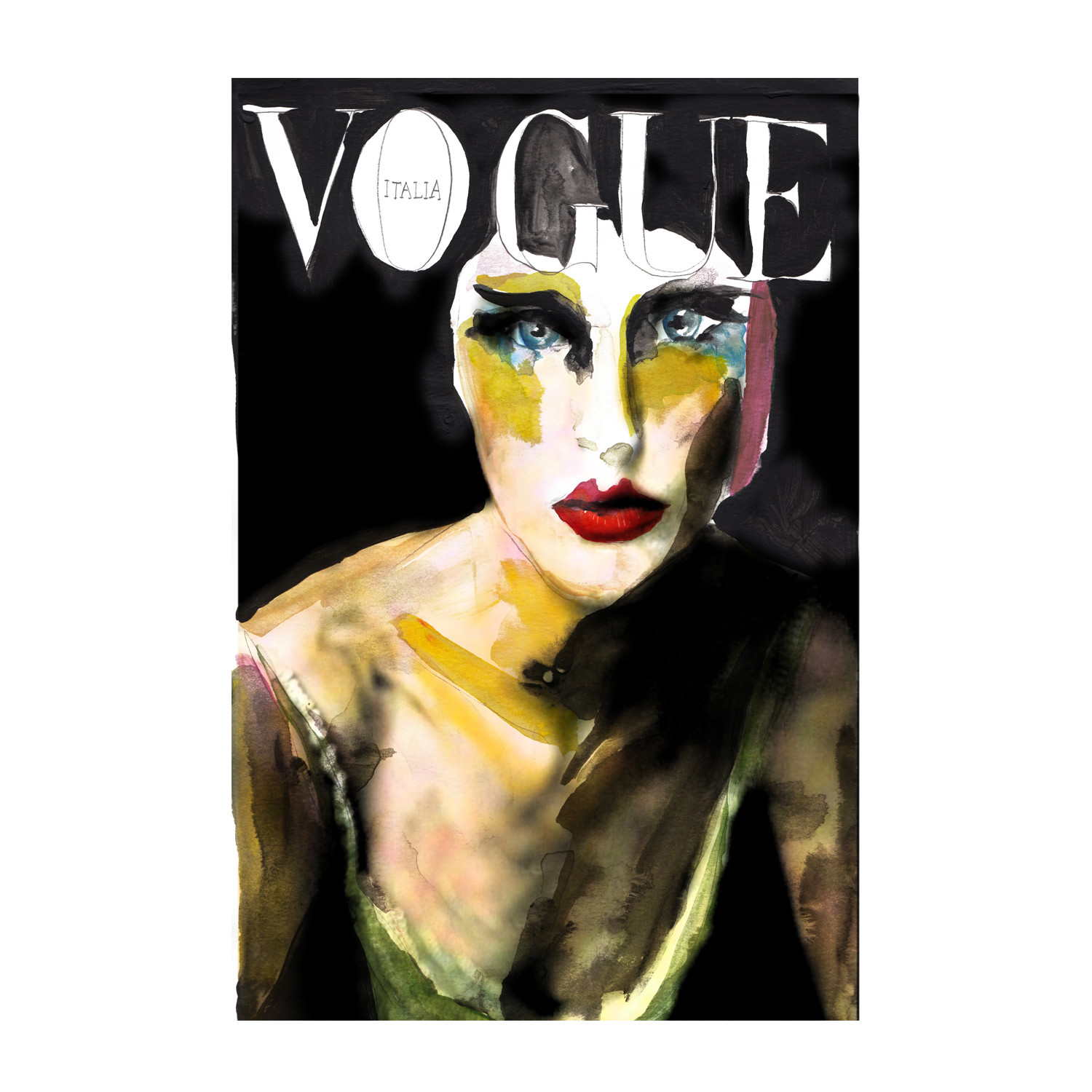 wall-art-print-canvas-poster-framed-Vogue , By Victoria Verbaan-1