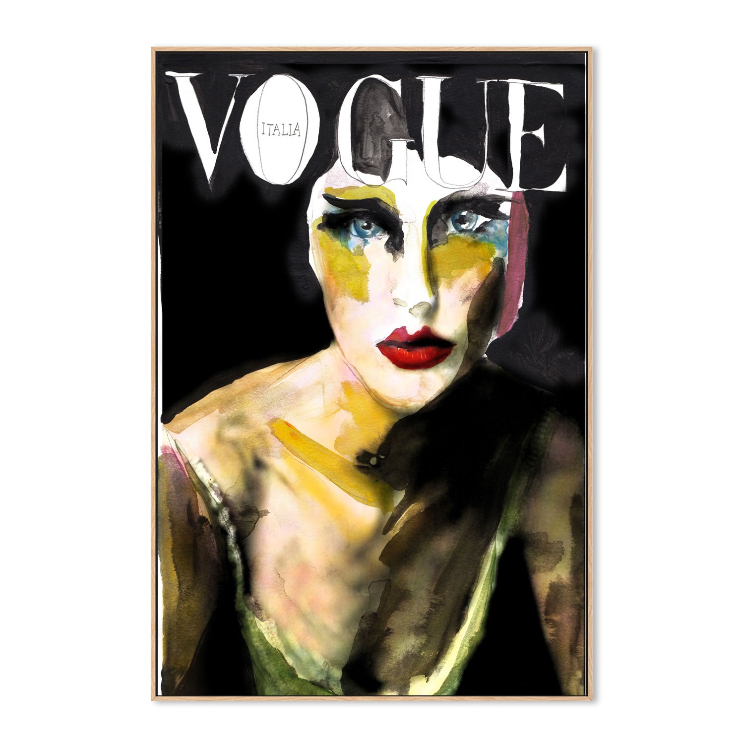 wall-art-print-canvas-poster-framed-Vogue , By Victoria Verbaan-4