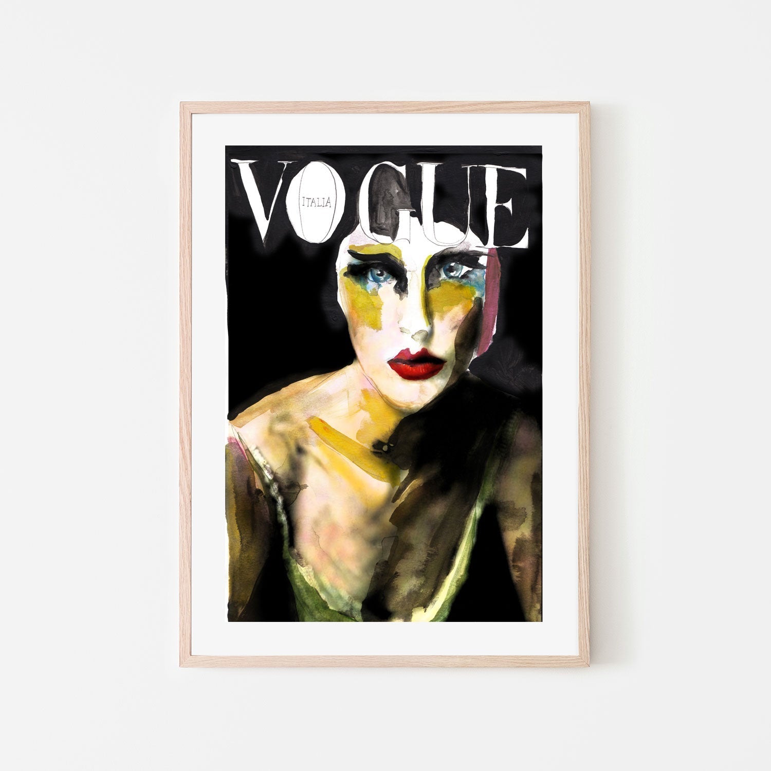 wall-art-print-canvas-poster-framed-Vogue , By Victoria Verbaan-6