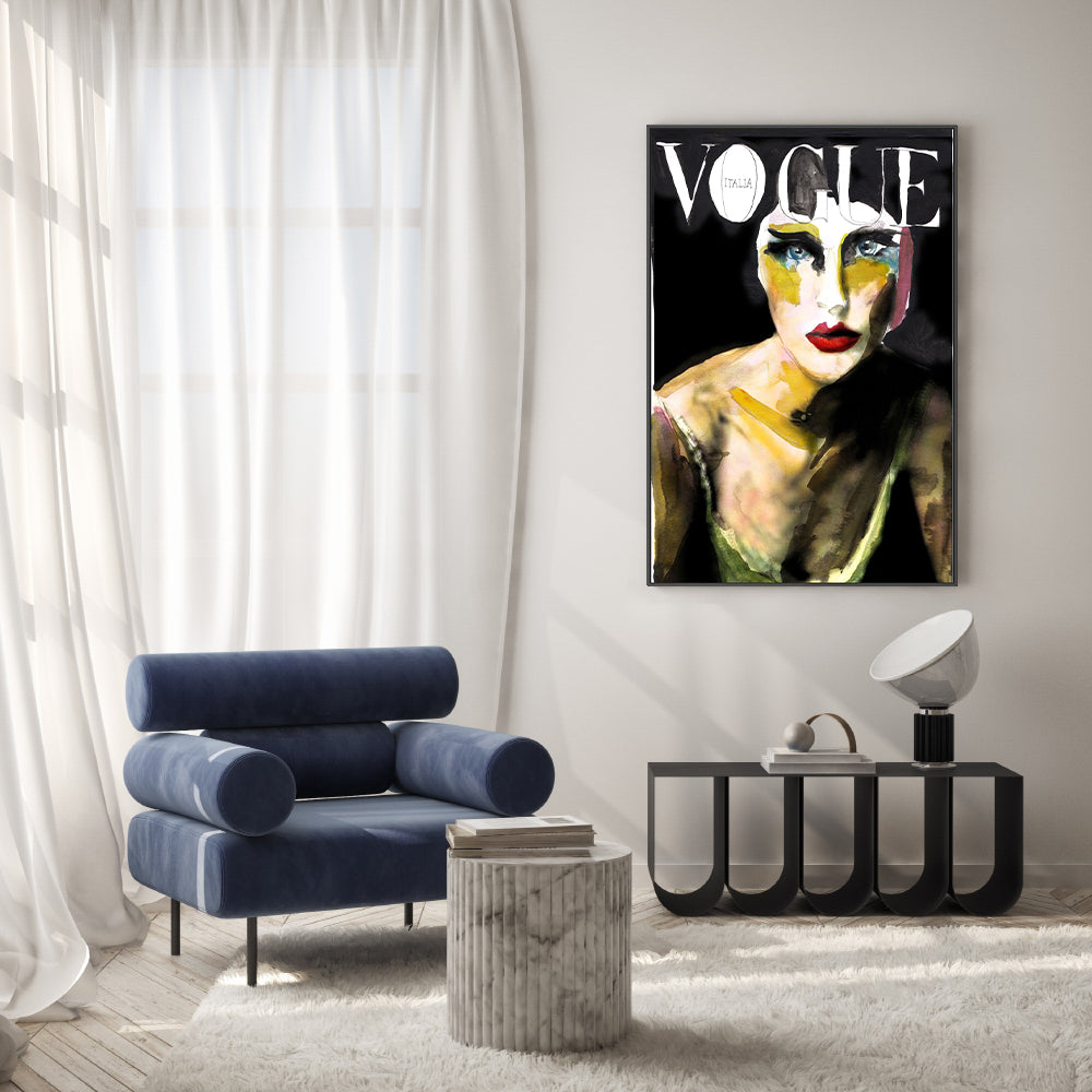 wall-art-print-canvas-poster-framed-Vogue , By Victoria Verbaan-7