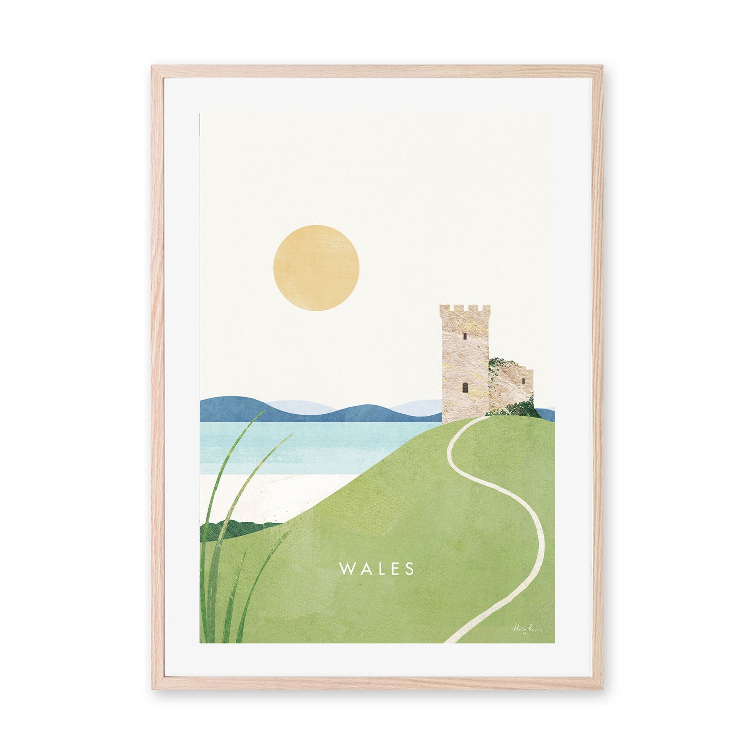 wall-art-print-canvas-poster-framed-Wales , By Henry Rivers-GIOIA-WALL-ART