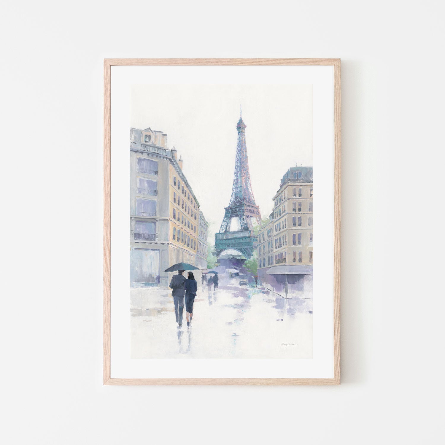 wall-art-print-canvas-poster-framed-Walking Through The Rain , By Avery Tilmon-GIOIA-WALL-ART