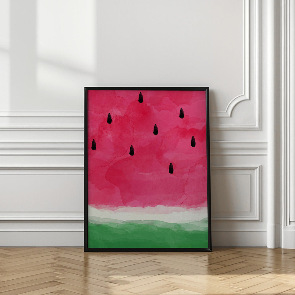 wall-art-print-canvas-poster-framed-Watermelon Abstract , By Orara Studio-2