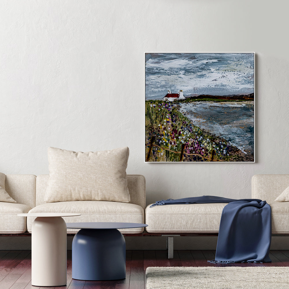 wall-art-print-canvas-poster-framed-Waterside Meadow-GIOIA-WALL-ART