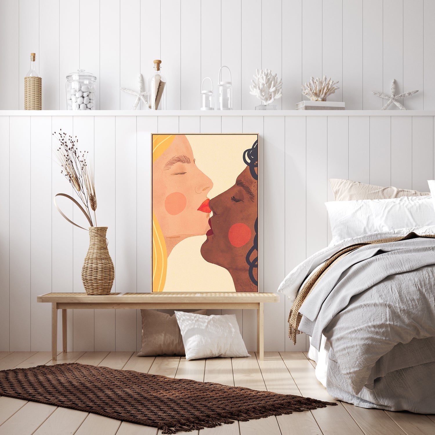 wall-art-print-canvas-poster-framed-We Are Love , By Gigi Rosado-GIOIA-WALL-ART