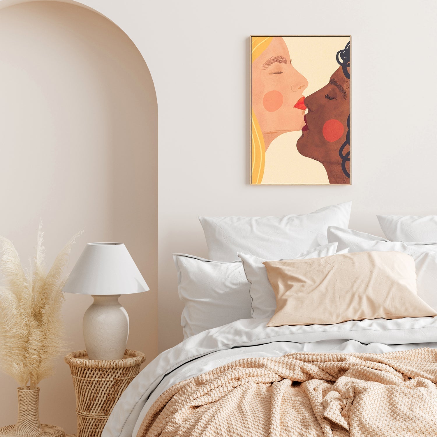 wall-art-print-canvas-poster-framed-We Are Love , By Gigi Rosado-GIOIA-WALL-ART