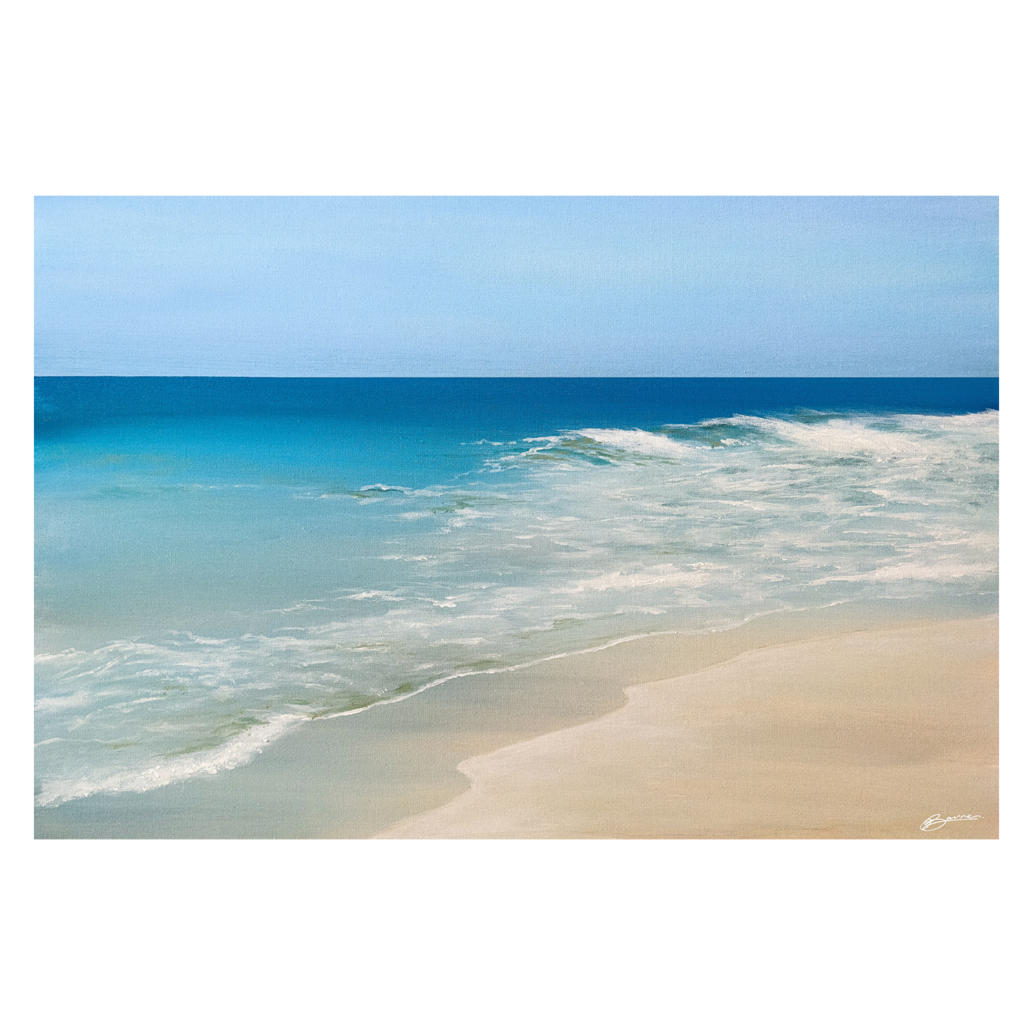 wall-art-print-canvas-poster-framed-Welcoming Waves , By Joanne Barnes-1