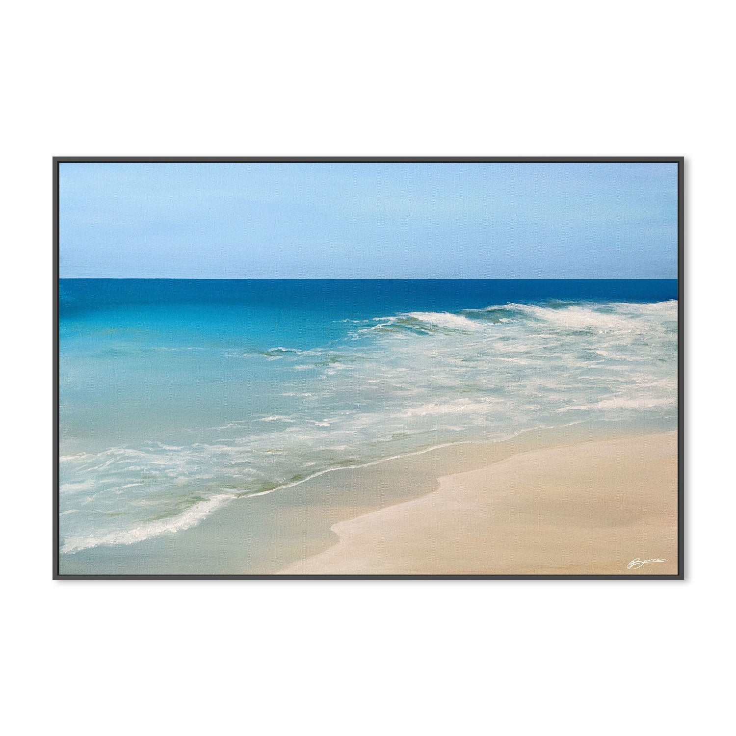 wall-art-print-canvas-poster-framed-Welcoming Waves , By Joanne Barnes-3