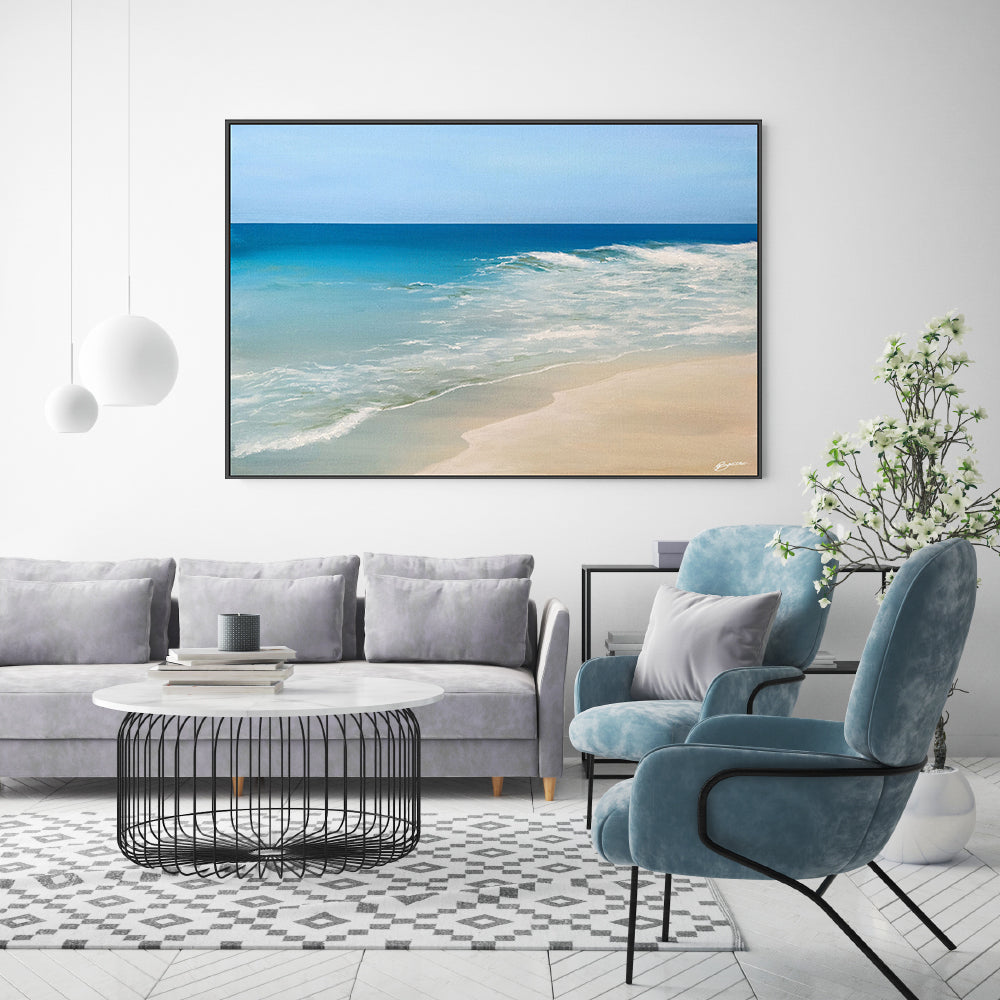 wall-art-print-canvas-poster-framed-Welcoming Waves , By Joanne Barnes-7