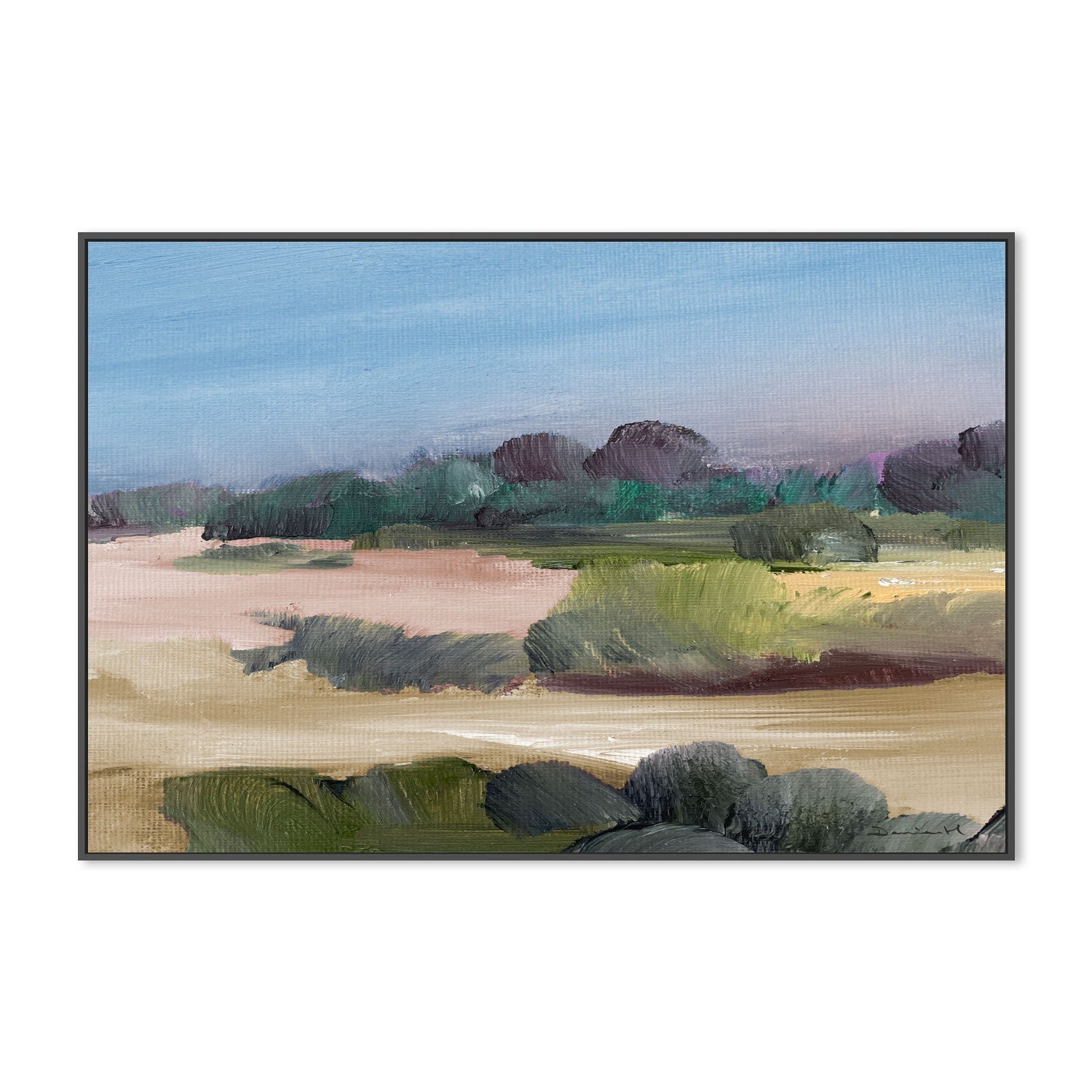 wall-art-print-canvas-poster-framed-West Farm , By Dan Hobday-3