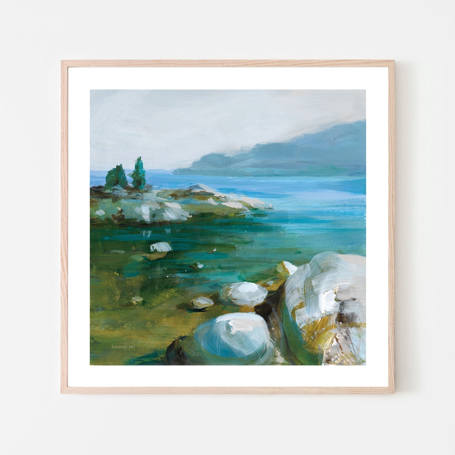 wall-art-print-canvas-poster-framed-Western Lake, Style A , By Danhui Nai-6