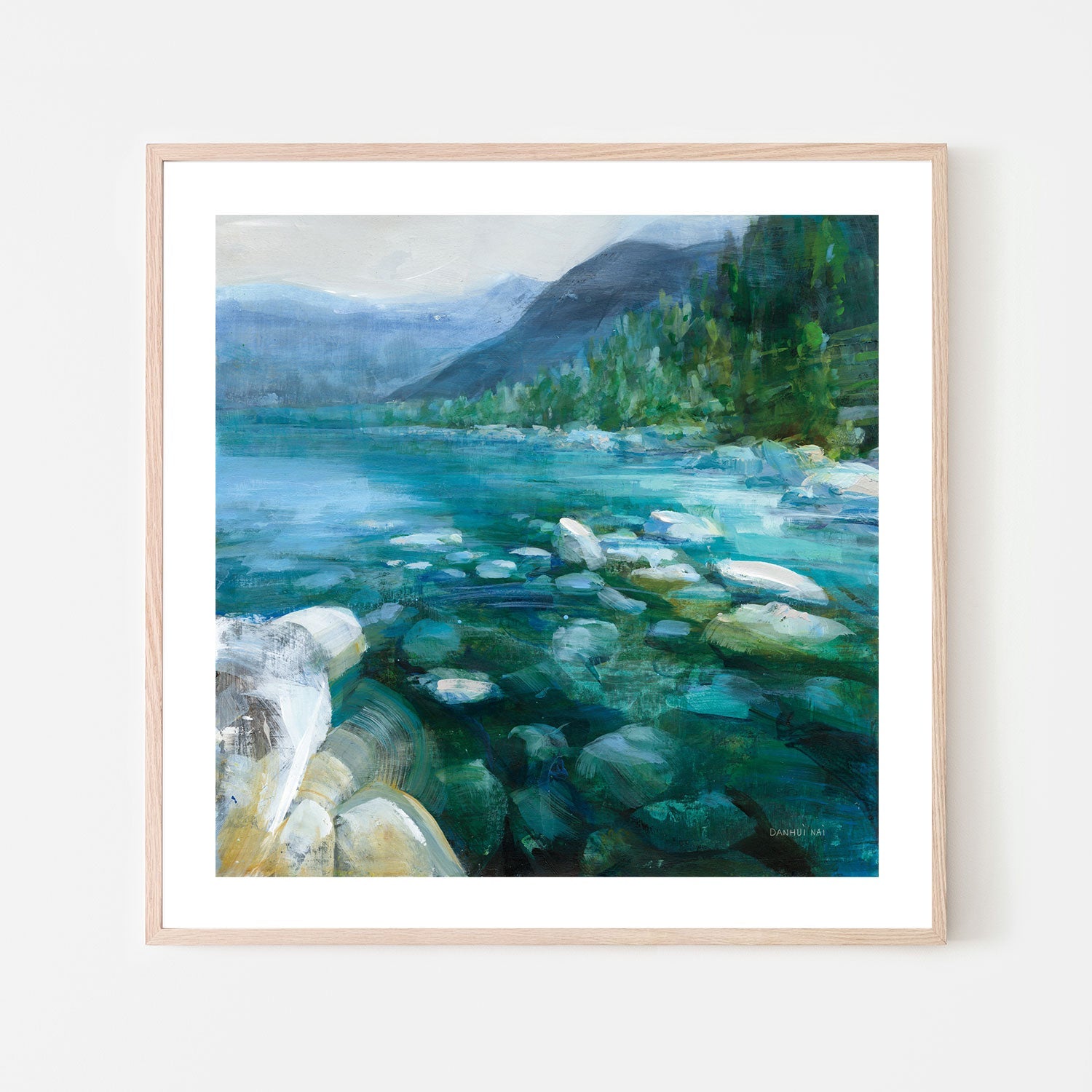 wall-art-print-canvas-poster-framed-Western Lake, Style B , By Danhui Nai-6