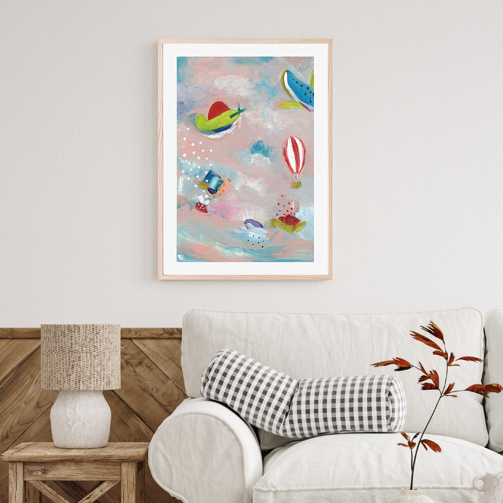 wall-art-print-canvas-poster-framed-Whimsical Wonders , By Nikita Jariwala-GIOIA-WALL-ART