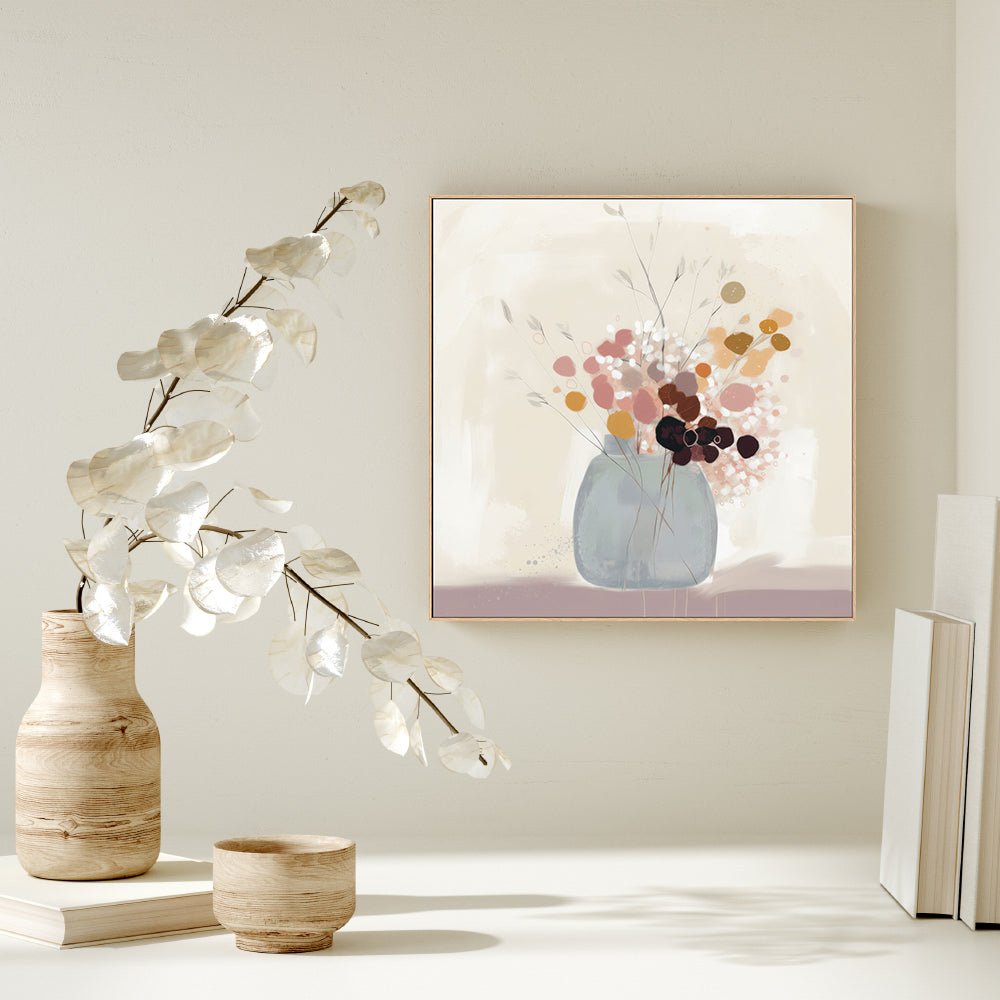 wall-art-print-canvas-poster-framed-Whimsy Blooms , By Bella Eve-2