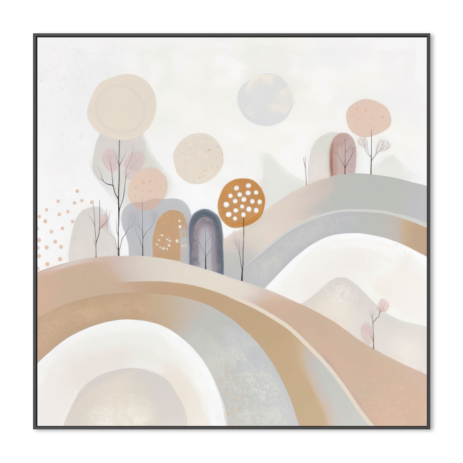 wall-art-print-canvas-poster-framed-Whimsy Hills , By Bella Eve-3