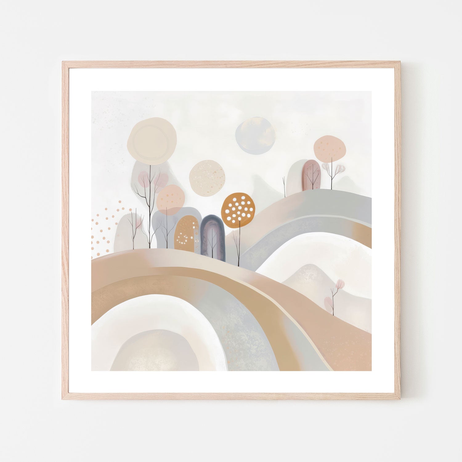 wall-art-print-canvas-poster-framed-Whimsy Hills , By Bella Eve-6