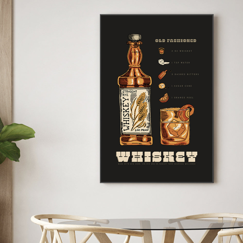 wall-art-print-canvas-poster-framed-Whiskey , By Rosalyn Gray-GIOIA-WALL-ART