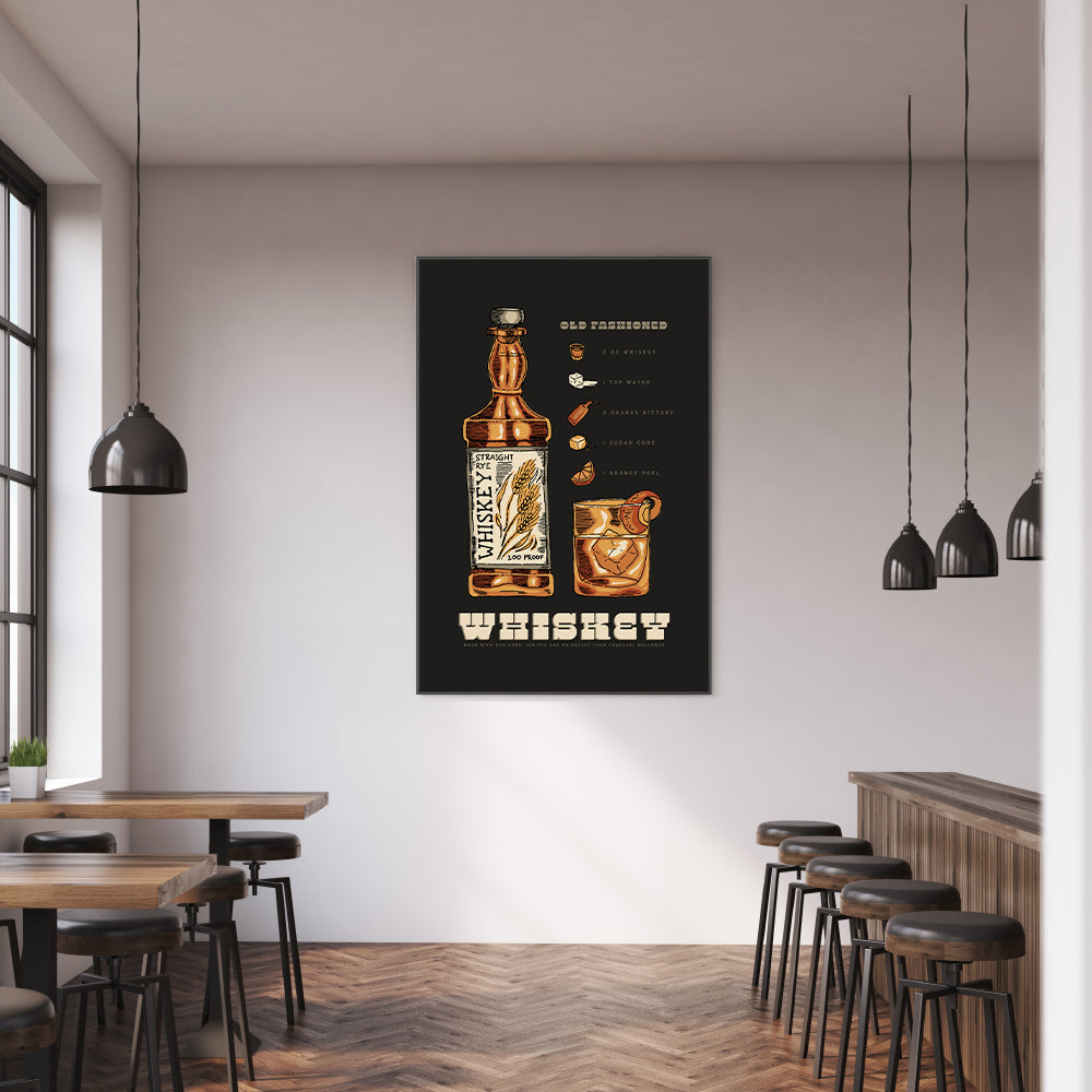 wall-art-print-canvas-poster-framed-Whiskey , By Rosalyn Gray-GIOIA-WALL-ART