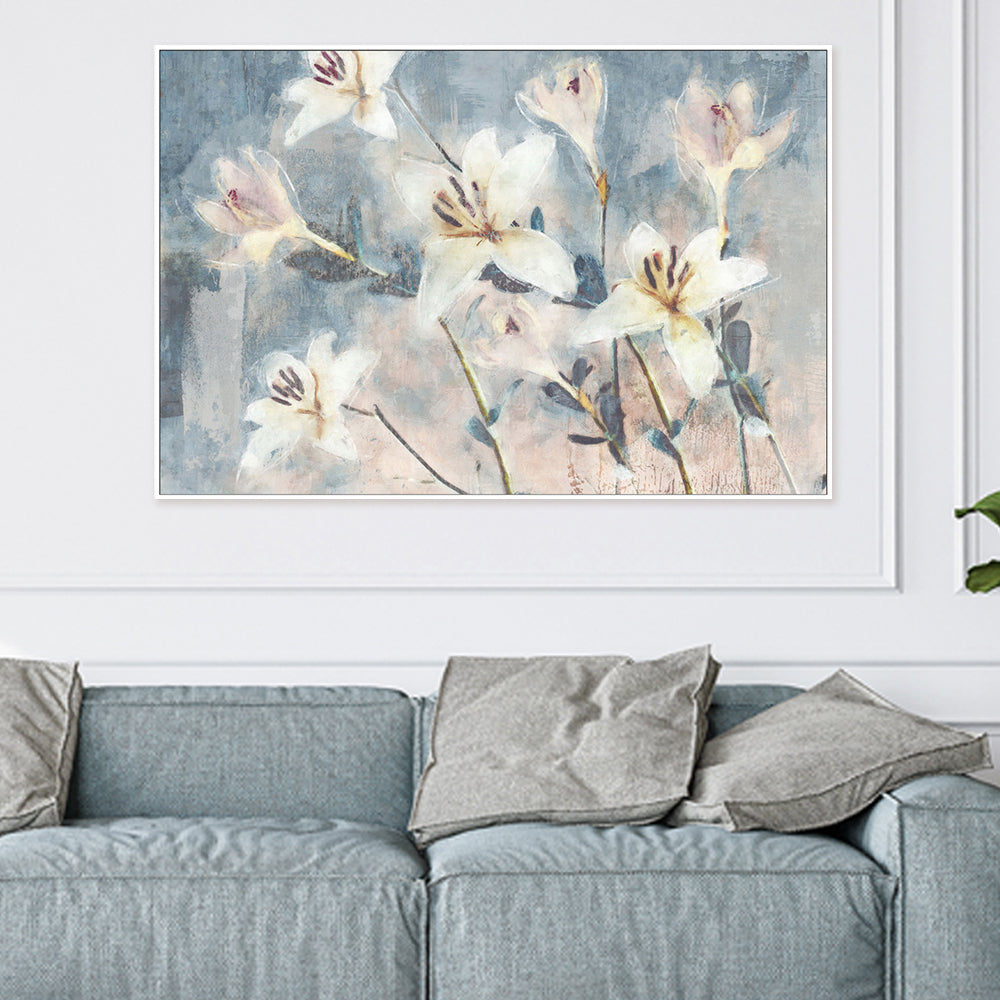 wall-art-print-canvas-poster-framed-Whisper Blooms, Style A , By Nina Blue-3