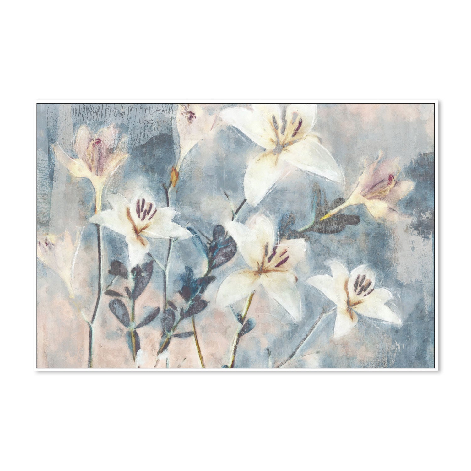 wall-art-print-canvas-poster-framed-Whisper Blooms, Style B , By Nina Blue-5