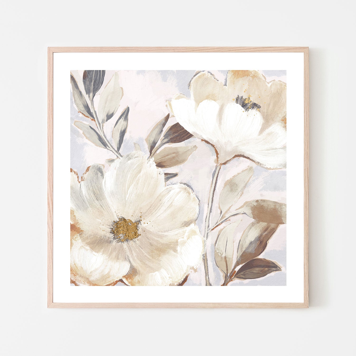 wall-art-print-canvas-poster-framed-Whisper White Florals, Style A , By Nina Blue-6