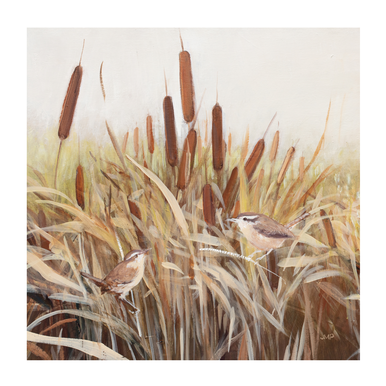 wall-art-print-canvas-poster-framed-Whispering Cattails , By Julia Purinton , By Julia Purinton-1