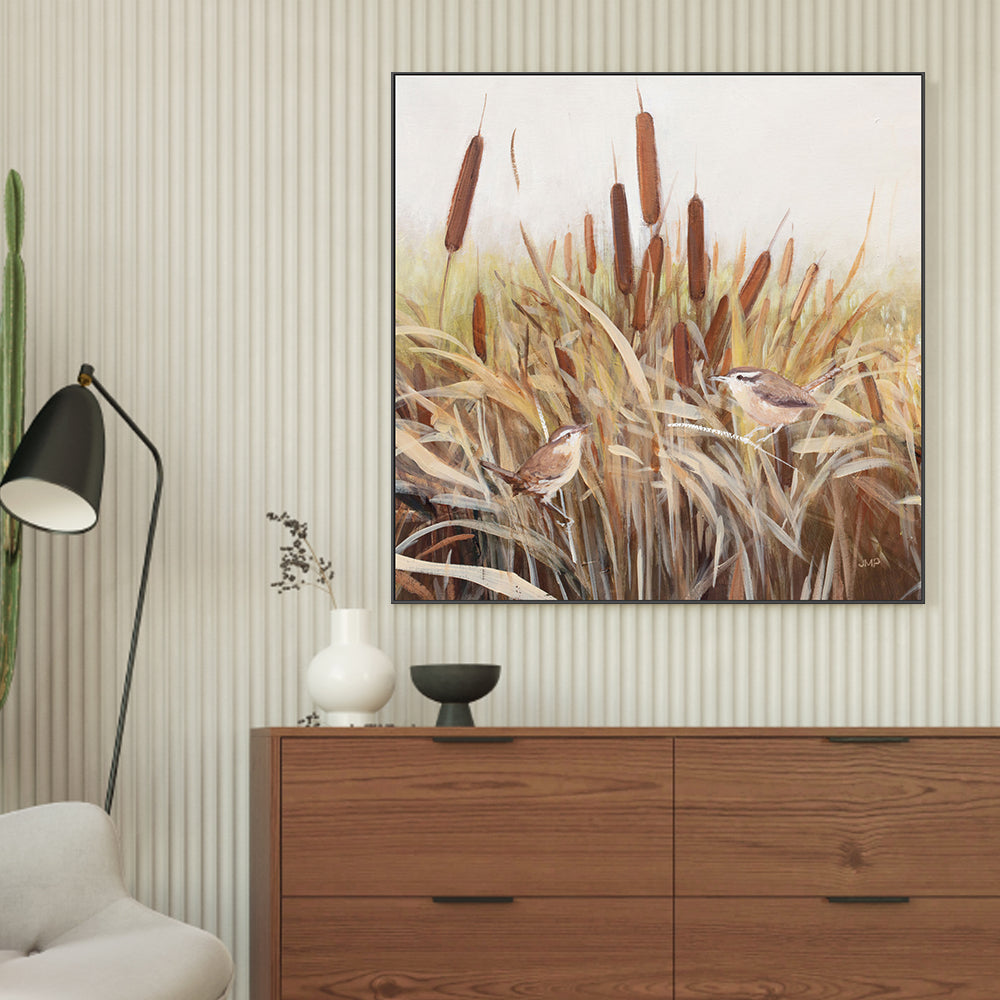 wall-art-print-canvas-poster-framed-Whispering Cattails , By Julia Purinton , By Julia Purinton-2