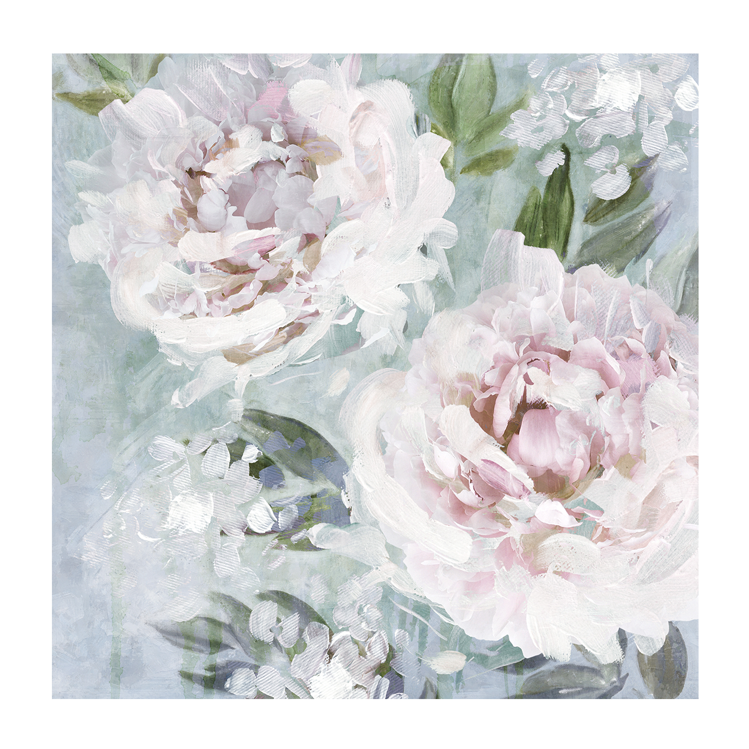 wall-art-print-canvas-poster-framed-Whispering Peonies, Style A & B, Set Of 2 , By Nina Blue-9