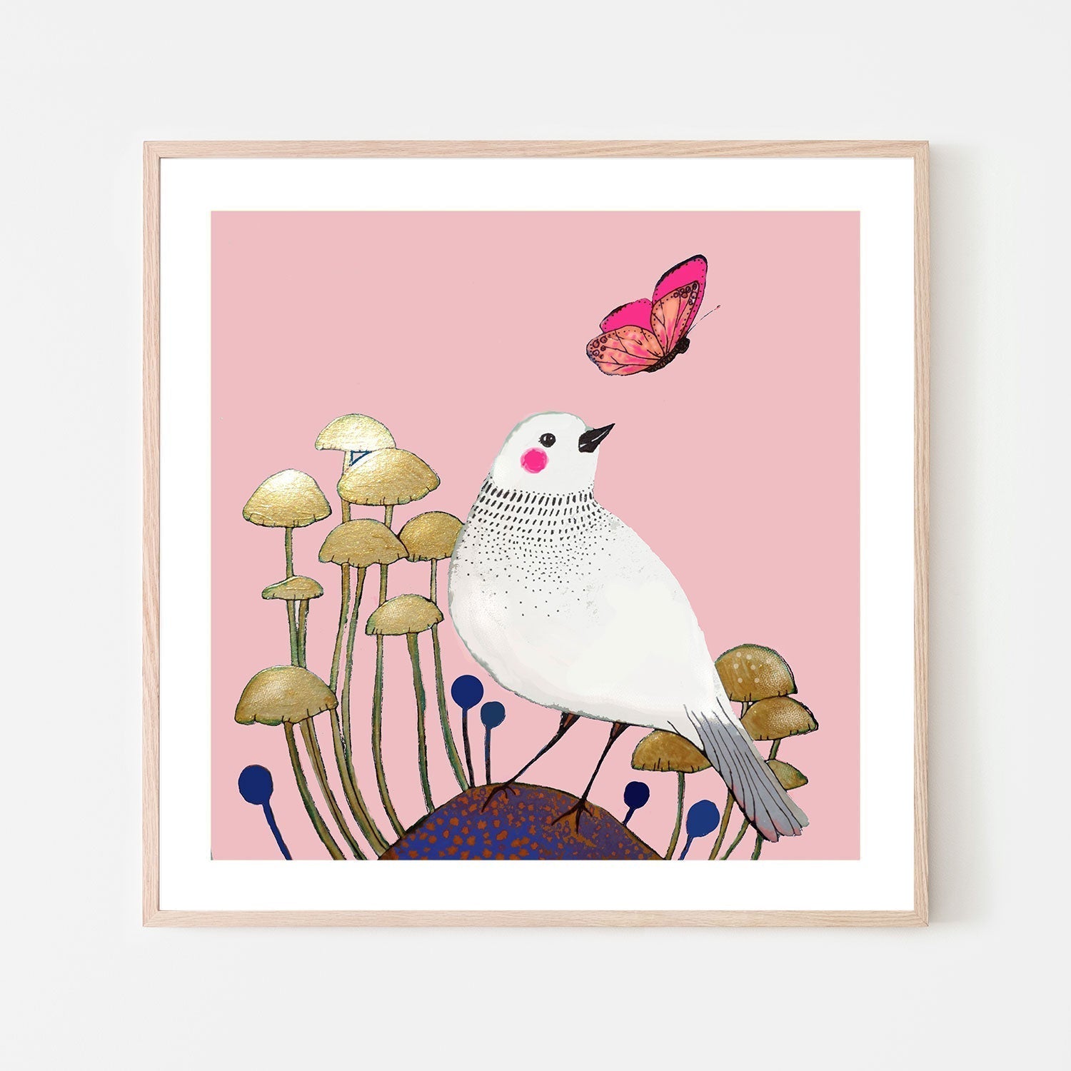 wall-art-print-canvas-poster-framed-White Bird-GIOIA-WALL-ART