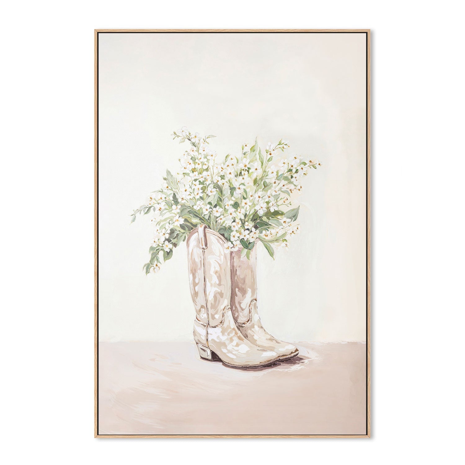 wall-art-print-canvas-poster-framed-White Boots , By Lady Hana-4