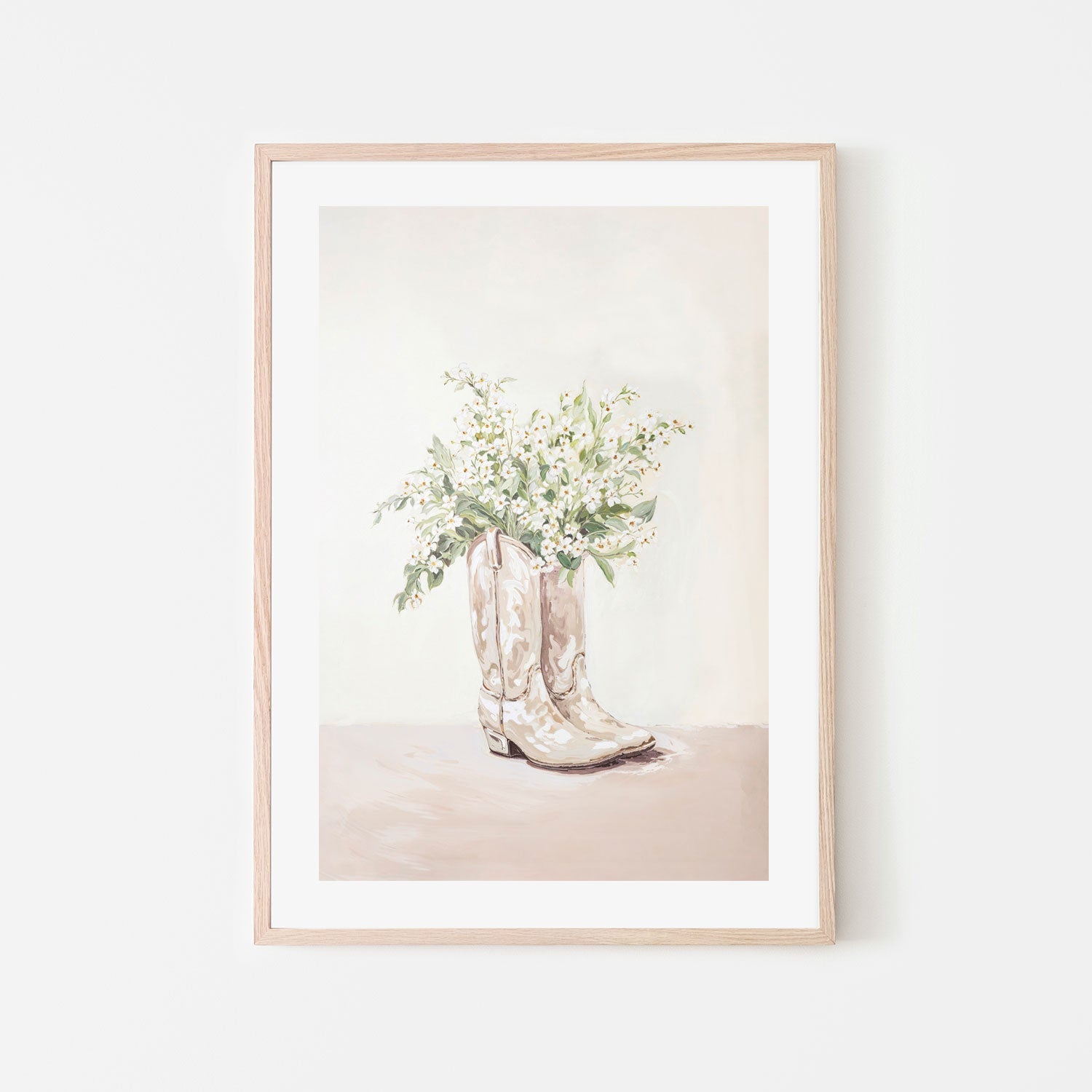 wall-art-print-canvas-poster-framed-White Boots , By Lady Hana-6