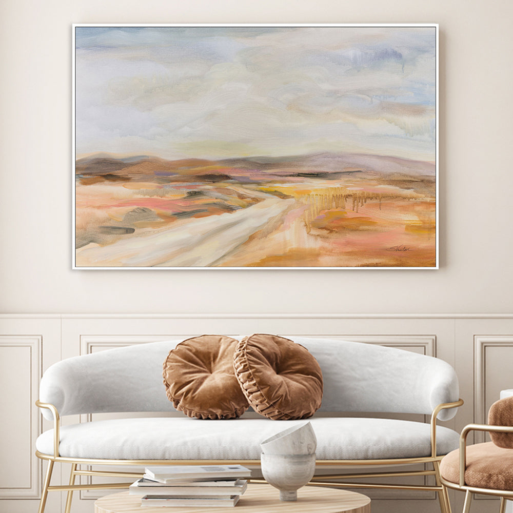 wall-art-print-canvas-poster-framed-White Desert Road , By Silvia Vassileva-2