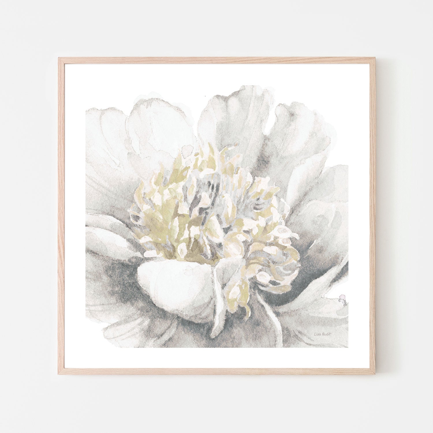 wall-art-print-canvas-poster-framed-White Garden , By Lisa Audit-GIOIA-WALL-ART