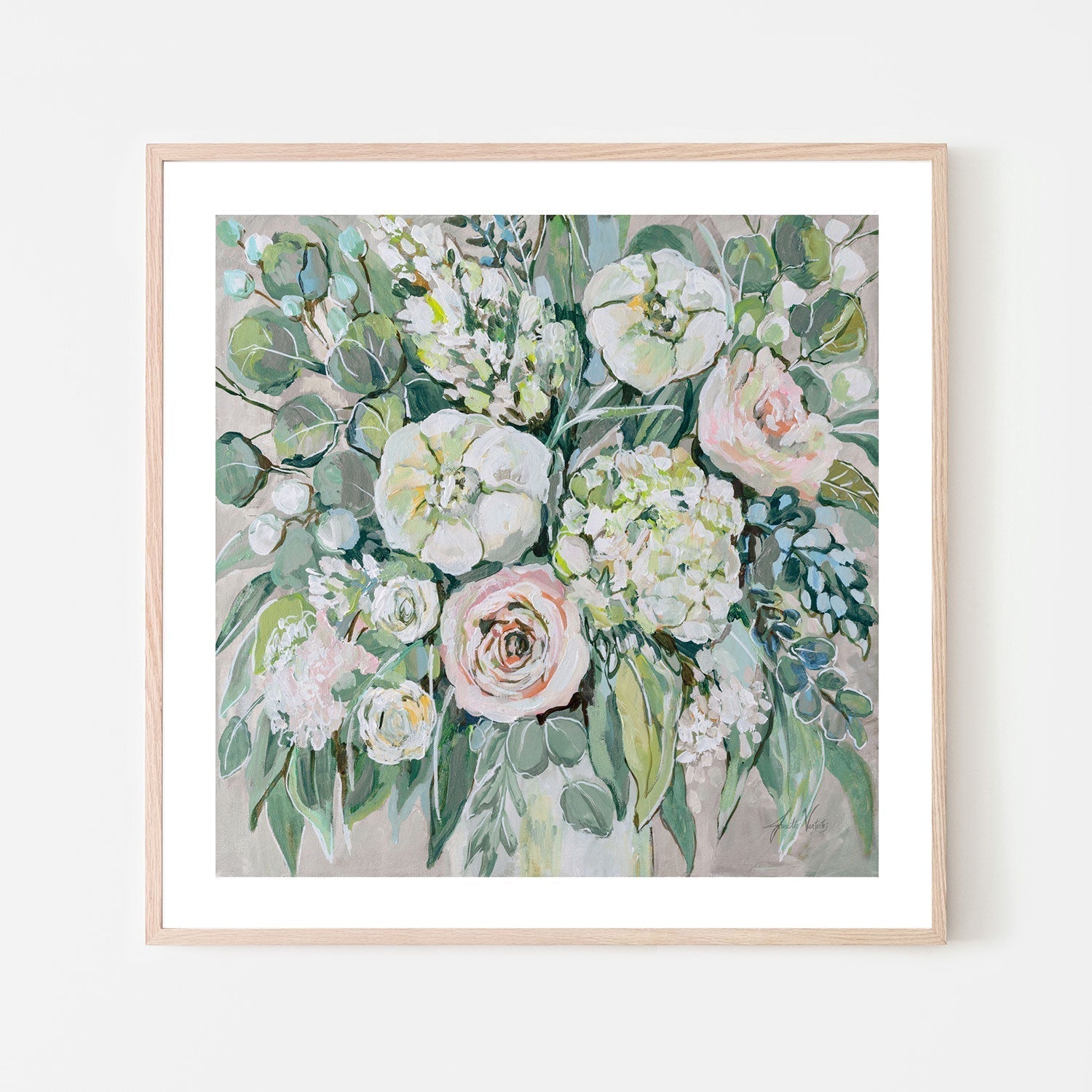 wall-art-print-canvas-poster-framed-White Wedding , By Jeanette Vertentes-GIOIA-WALL-ART