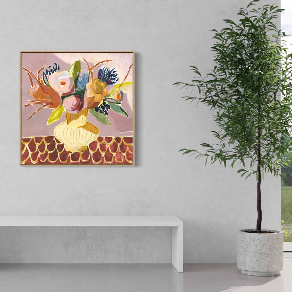 wall-art-print-canvas-poster-framed-Wild Flowers-by-Jenny Westenhofer Art-Gioia Wall Art