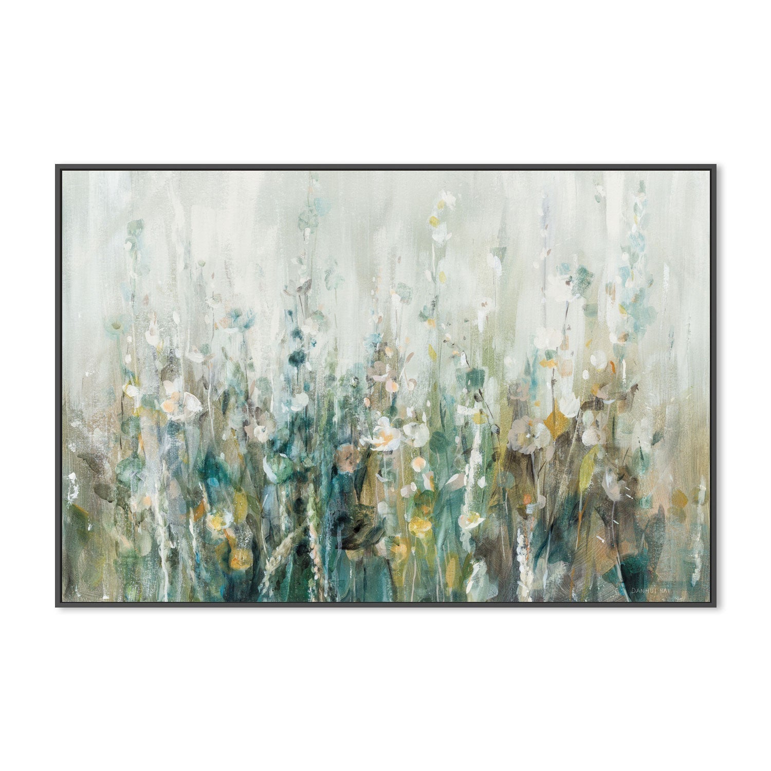 wall-art-print-canvas-poster-framed-Wildflower Field , By Danhui Nai-3