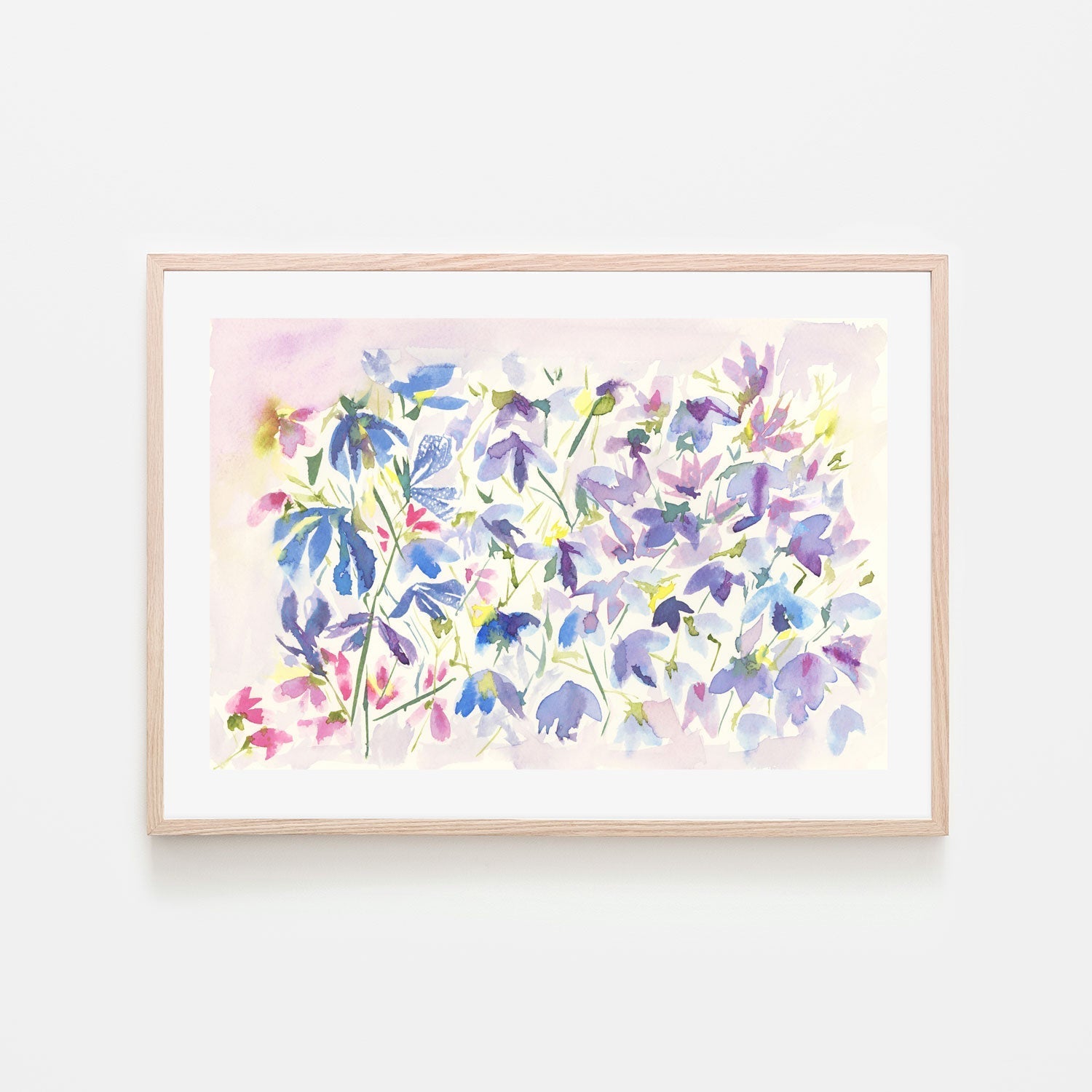 wall-art-print-canvas-poster-framed-Wildflower Path , By Lucrecia Caporale-6